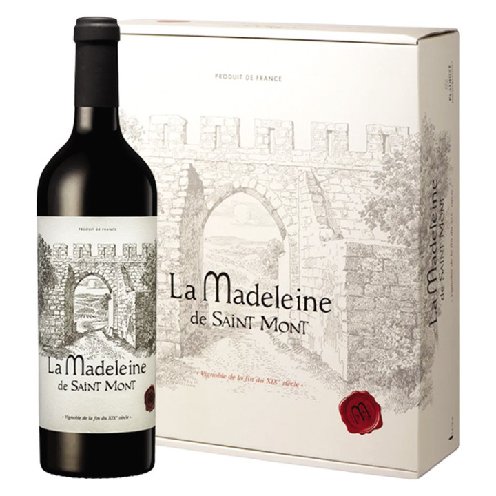 LA MADELEINE - Rouge - Coffret de 3 bouteilles