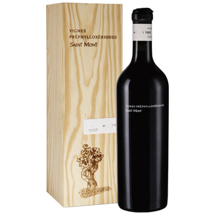 VIGNES PRÉPHYLLOXÉRIQUES - Rouge - Coffret bois 1 bouteille