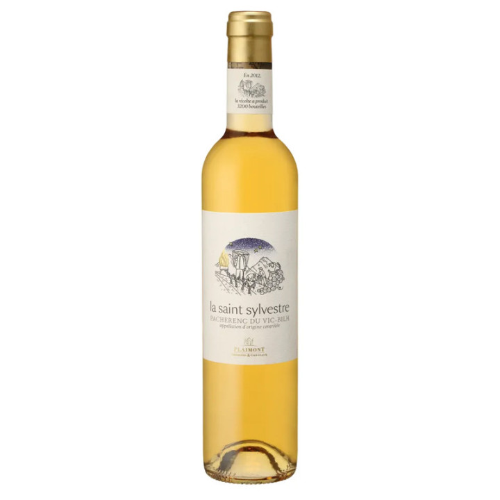LA SAINT SYLVESTRE - Blanc doux - Coffret bois 1 bouteille