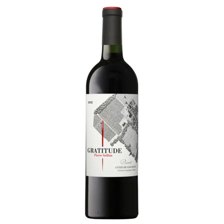 GRATITUDE - Rouge - Caisse en bois de 6 bouteilles